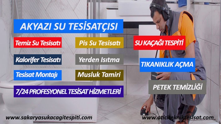 Akyazı Su Tesisatçısı